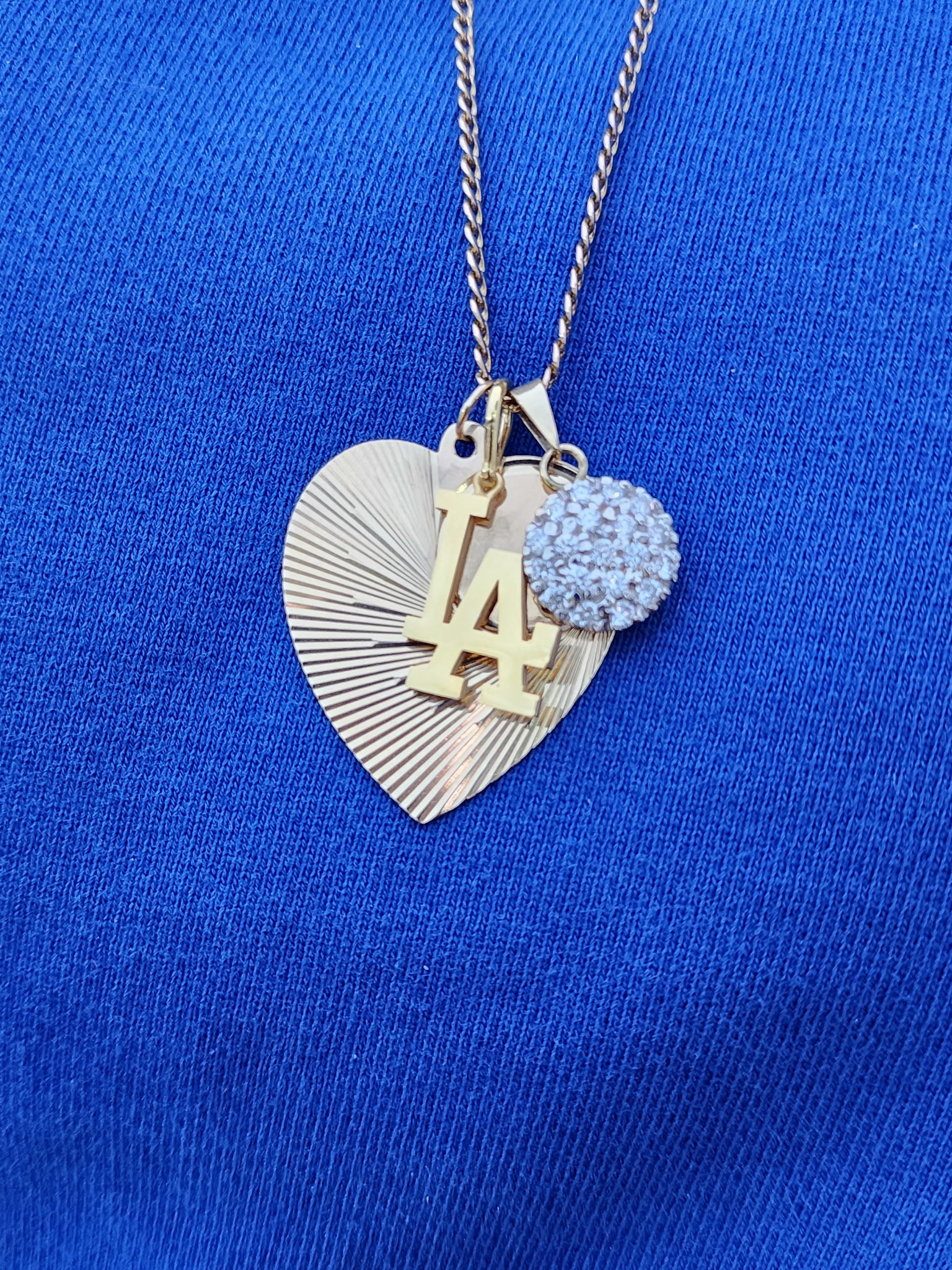 14k Custom LA Pendant