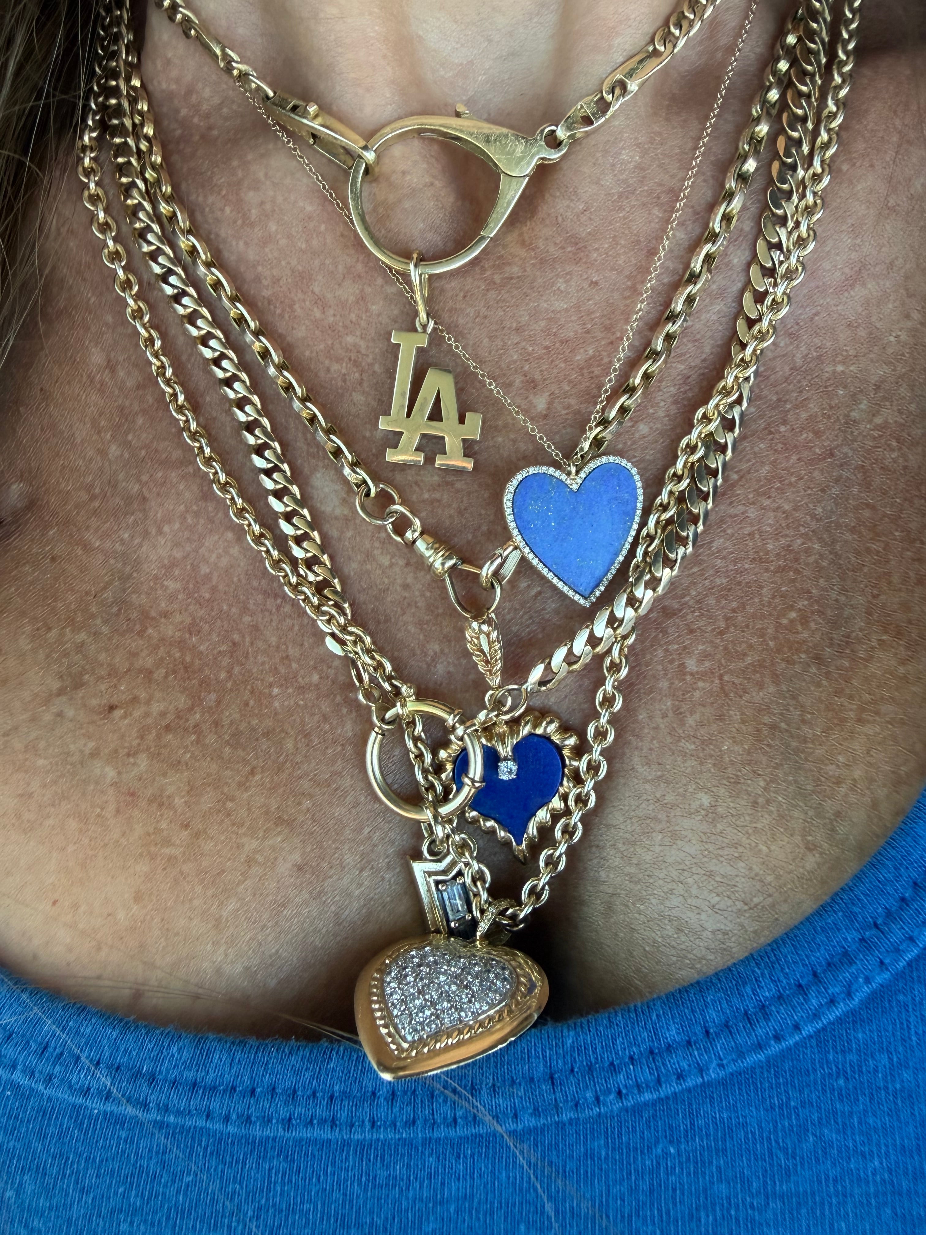 14k Custom LA Pendant