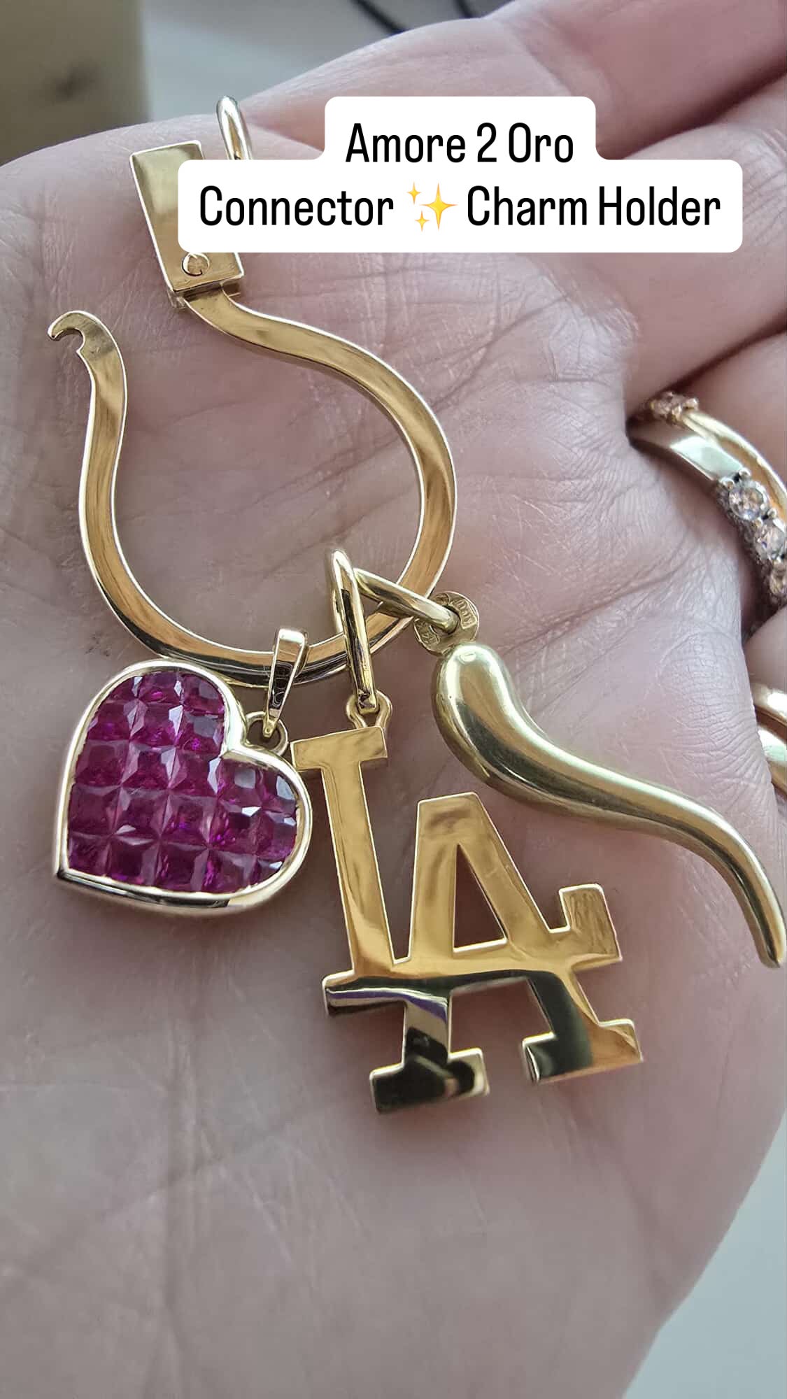 1.8 ctw Lab Ruby Pendant